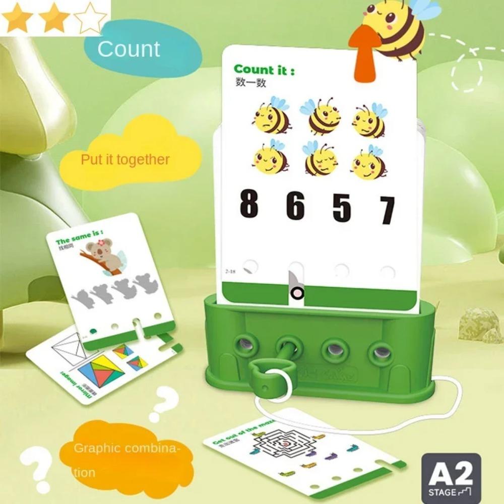Early Educational English Logic Key Puzzle Game Key Thinking Puzzle Toy Christmas Gifts