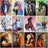 DIY Horse 5D Diamond Painting Full Round Drill Mosaic Animal Diamond Embroidery Cross Stitch Kits Home Decor Wall Art Gift