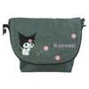 Yasuda Tsusho Sanrio Characters Mini Messenger Bag Kuromi W30xH20xD10cm KU Messenger Bag 27 Approx.