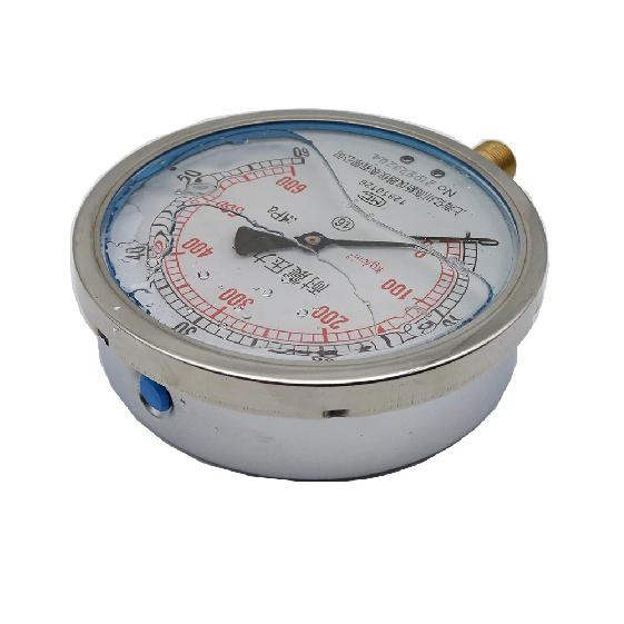 YN150 shock-proof pressure gauge 0-1MPa oil-filled instrument large dial hydraulic pump gauge radial M20 * 1.5 thread