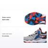 Детские баскетбольные кроссовки Cloud Non-Slip Shock Absorbing Durable Lightweight Rebound Mid Top Kids Basketball Shoes Snow-Gray YKBT090-9
