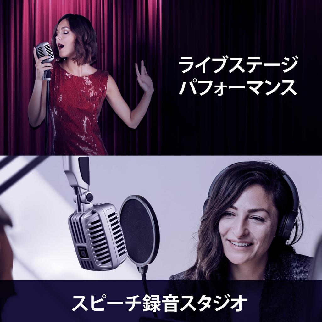 CAROL Retro Dynamic Microphone Ultra Unidirectional Skeleton Type Vocal Microphone Karaoke Microphone Classic Live Stage Performance Microphone Video