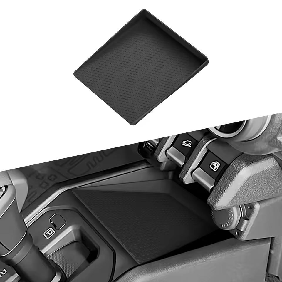 Для Suzuki Jimny 2025 2025 Ящик для хранения на центральной консоли Центральный лоток Органайзер для хранения Уборка Аксессуары для интерьера автомобиля Черный