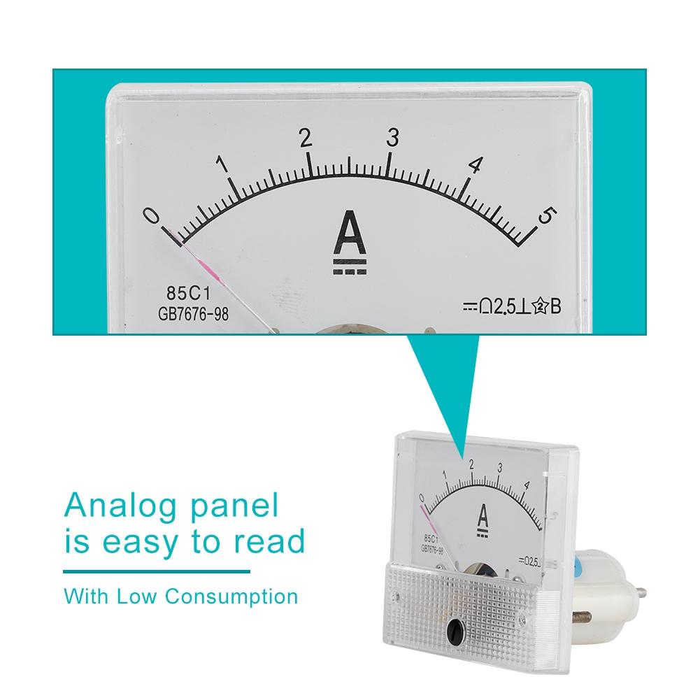 Аналоговый вольтметр постоянного тока 85C1, напряжение 2,5, точность, панель аналогового вольтметра напряжения
