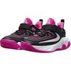 Nike Giannis Immortality 4 PS Черные Лазерная Фуксия Детские Кроссовки Белые FZ6733-004