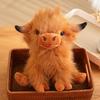 Simulated Yak Doll Cute Cow Doll Calf Plush Toy Jewelry Children Girl Doll