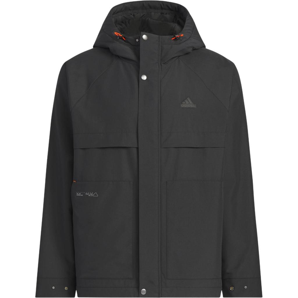 adidas TH Warm Series Windproof Hooded Jacket Black JI8680