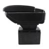 Universal Car Center Console Armrest Box Container Adjustable with USB Interface