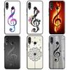 Нота скрипичного ключа Для Huawei Nova Y61 Y70 Y90 Y60 Y72 Y91 12s 12i 11i 7i 8i 9 10 SE P60 Pro P30 P40 Lite Чехол