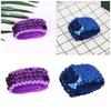 Popular Fingerless Cuffs Sequined Oversleeves Elastic Arm Sleeves Wrist Cuffs Cover for Dancing Event Dressingup
