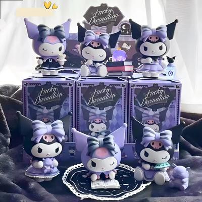 Куроми Мультяшная Кукла Счастливое Гадание Аниме Серия Фигурка Действия Модель Кукла Детская Игрушка Настольный Декор Подарки Для Детей Взрослых Подарок на День Рождения Ребенка