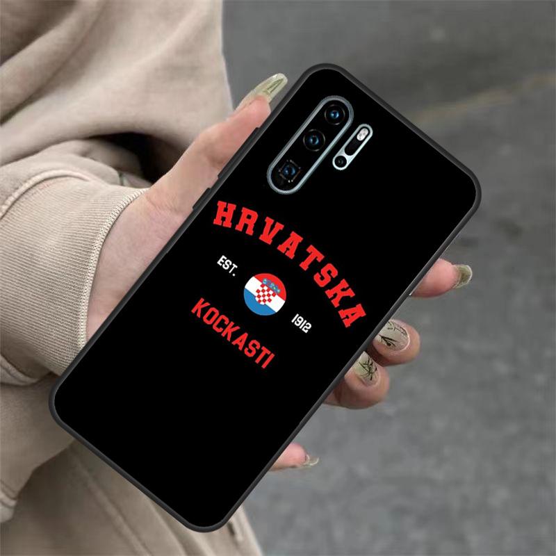 Croatia flag Case For Huawei Nova 9 SE 10 5T 11i 8i 7i 3i Y61 Y91 Y60 Y70 Y90 P20 P40 Lite P30 Pro Cover