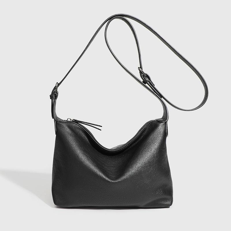 Высококачественная текстурная сумка для поездок на работу под мышкой, женская сумка, сумка-пельмень через плечо, повседневная винтажная сумка