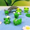 Figures Decor Dollhouse Accessories Fairy Miniature Frogs Micro Landscape Mini Statue Frog Ornament