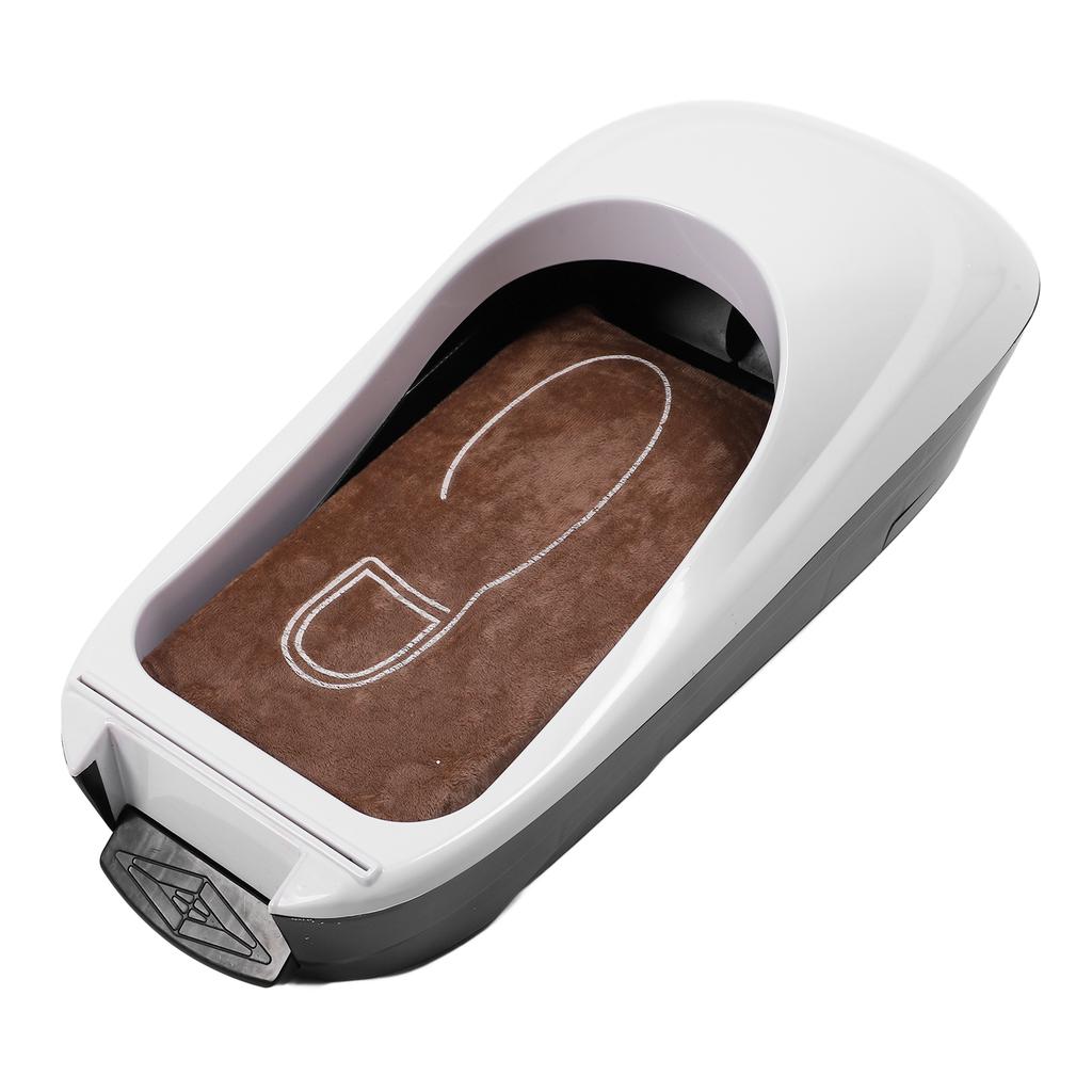 Автоматическая машина для надевания бахил, одноразовый гостевой диспенсер для пленки для обуви для дома, офиса компании, белый