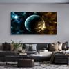 Solar System Cosmic Space Canvas Painting Wall Art Planetary Explosion Galaxy Nebula Posters and Prints Living Room Home Decor