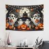 Halloween Ghost Castle Print Customized Tapestry  Wall Hanging Blanket Tapestry Home Decor Items Wall Decorations