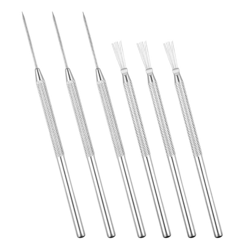 Clay Ceramic Needle Tool With Ergonomic Grip Pottery Craft Tool For Ceramic Detailing And Artistic Carving Projects