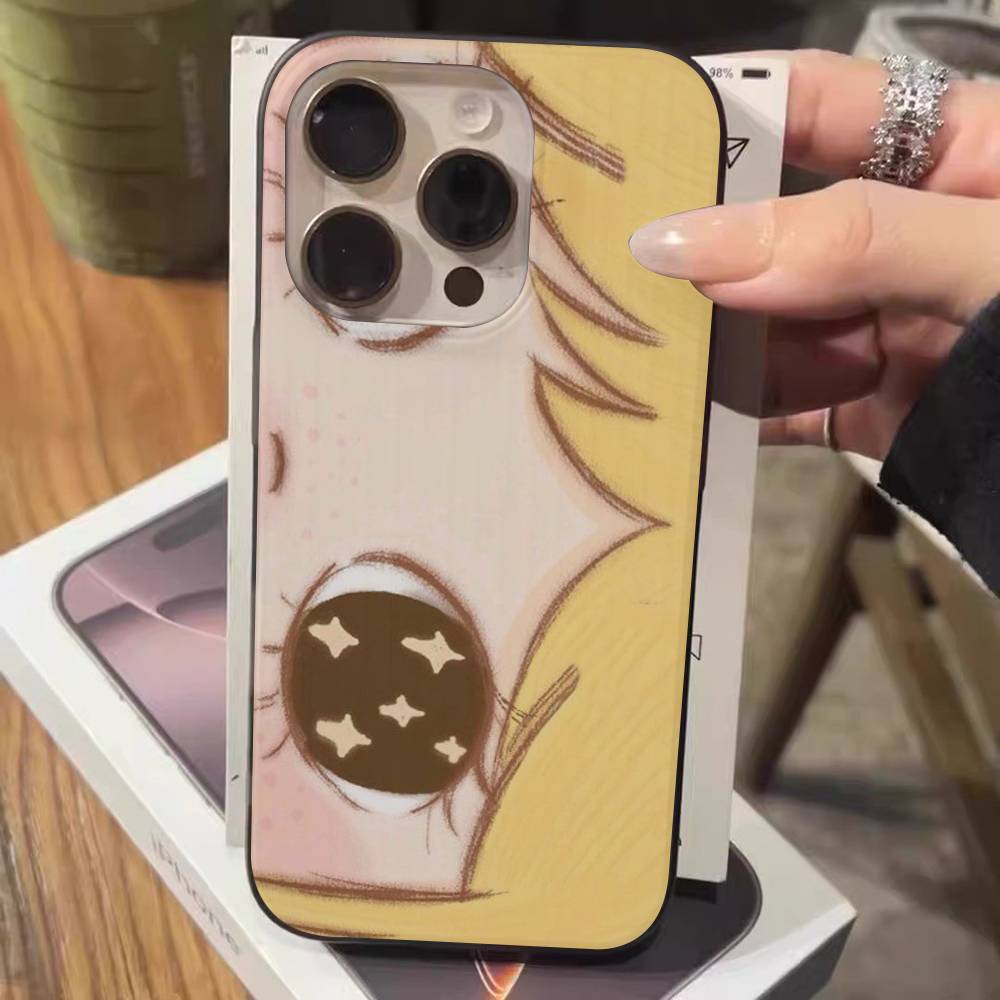 Чехол для телефона с большими глазами, девушка из комиксов, для IPhone 17 16 15 14 13 12 11 Pro Max Plus, гофрированный бампер, задняя крышка