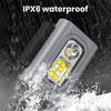 Уличный светодиодный фонарь Магнитный силиконовый задний зажим 6 режимов IPX6 Водонепроницаемый Портативный Type-C Перезаряжаемый Мини Высокая яркость Ночная рыбалка Езда