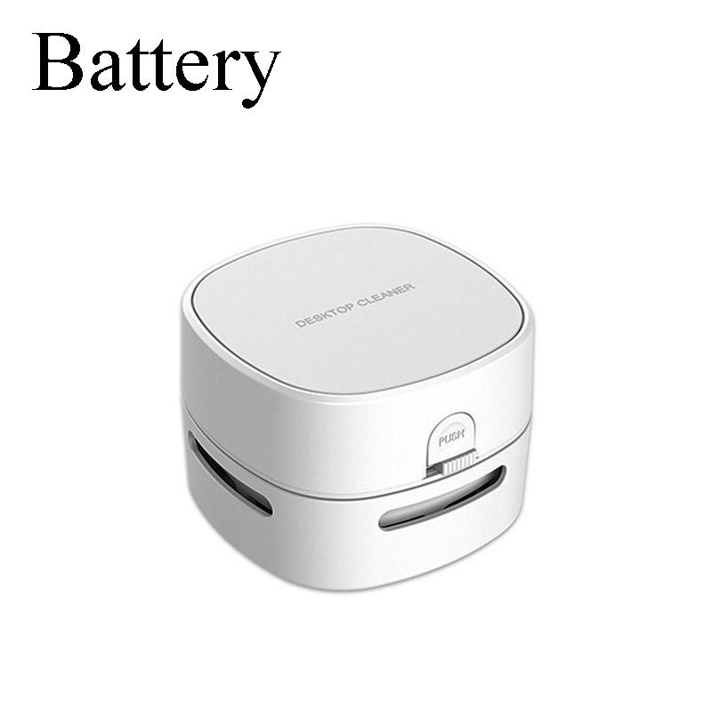 Мини-пылесос для рабочего стола, мощный, перезаряжаемый от USB, с высокой всасывающей силой, для крошек, съемная конструкция, для дома, офиса, автомобиля