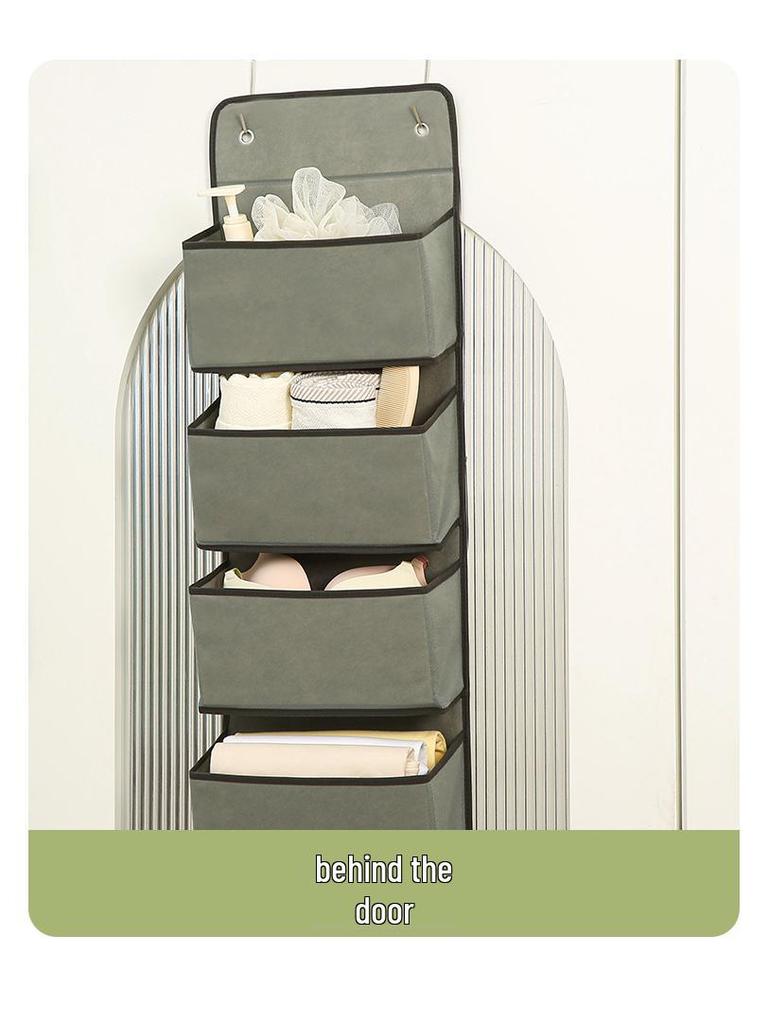 Складной многослойный подвесной органайзер для дверей для общежитий и гардеробов
