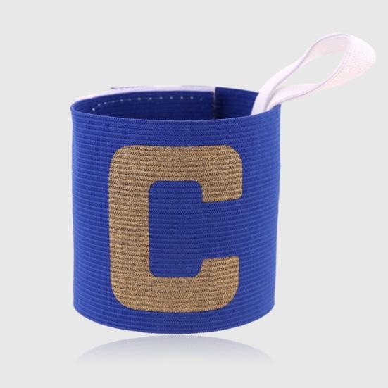 Soccer Captain Armband Nylon Elastic Adjustable Basketball Captain Armband Outdoor Football Player Band