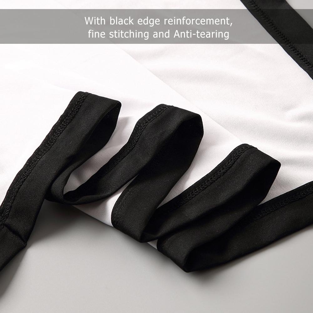 150 Inch Projector Screen 169 HD Foldable Portable Projection Screen AntiCrease Rear Front Project