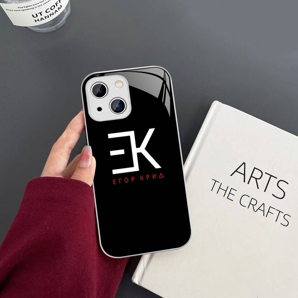 Закаленное стекло Egor Kreed Rapper для iPhone 14 13 12 11 Pro Mini XS MAX 14Plus X XS XR Чехол