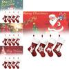2024 Embroidered Reindeer Christmas Stockings With Festive Designs For Holiday Cheer