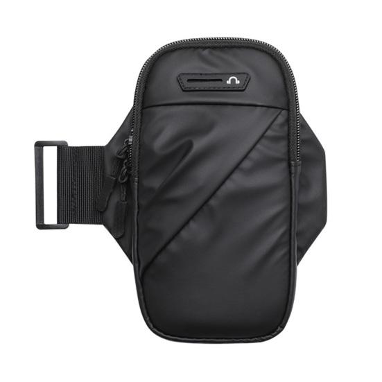 Спортивная сумка на руку Износостойкая большая вместимость Нескользящая Удобный гладкий держатель на молнии Брызгозащищенный браслет Держатель для мобильного телефона Аксессуар для спортзала