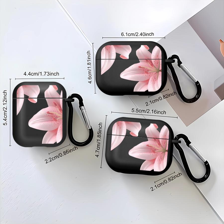 Чехол для Airpods Pro 1 Pro3 3 2 4 Pro2 Чехлы для наушников Обложка Красивые цветы