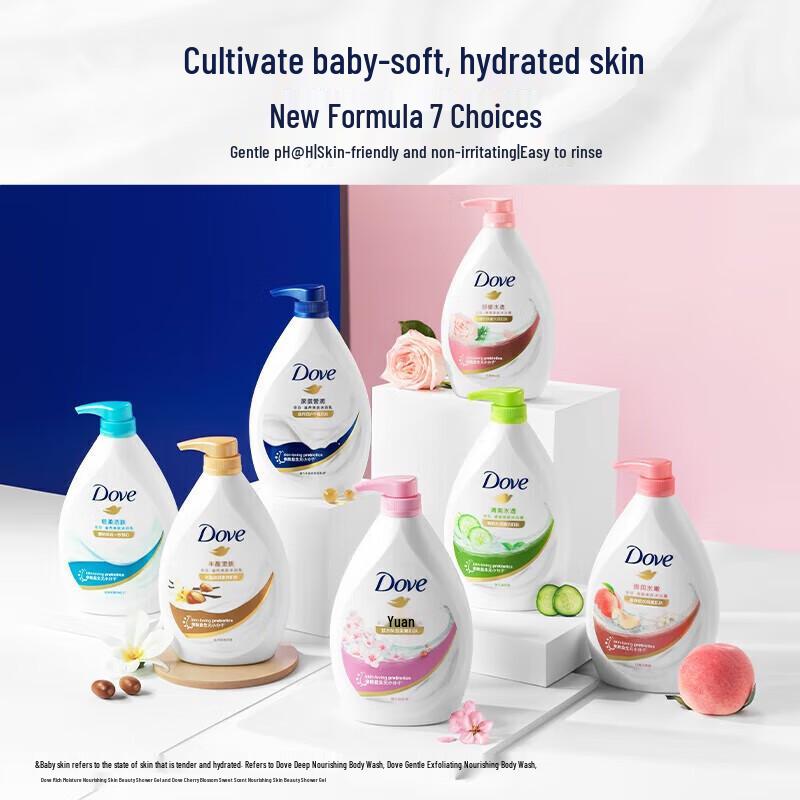 Dove Deeply Nourishing Body Wash Set