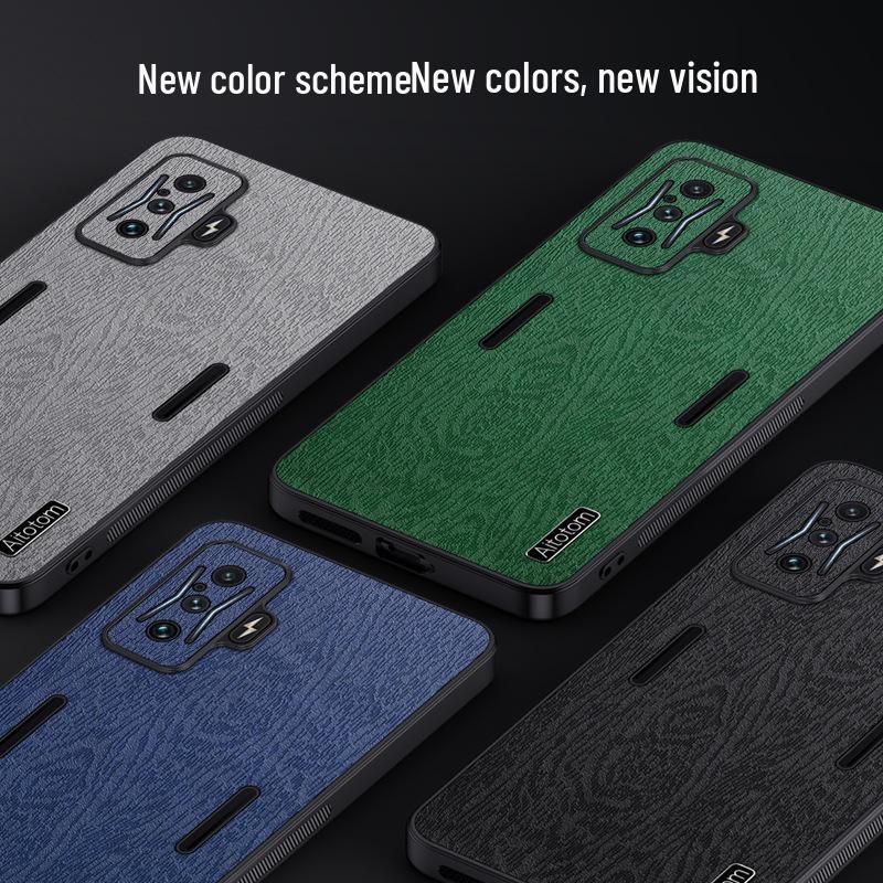 Чехол для телефона Redmi K70 Supreme Edition - Бизнес-стиль с текстурой коры