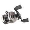 VISPREA Reel Bait Reel Fishing Reel Drum Reel Left-handed Right-handed Lightweight Shallow Groove Spool Drag 6KG Gear Ratio 7.0:1 Aluminum Alloy
