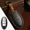 Кожаный чехол-брелок для автомобильного ключа для Nissan Quest Elgrand Nv200 Evalia Serena Qashqai Juke X-Trail Note Almera Altima Аксессуары