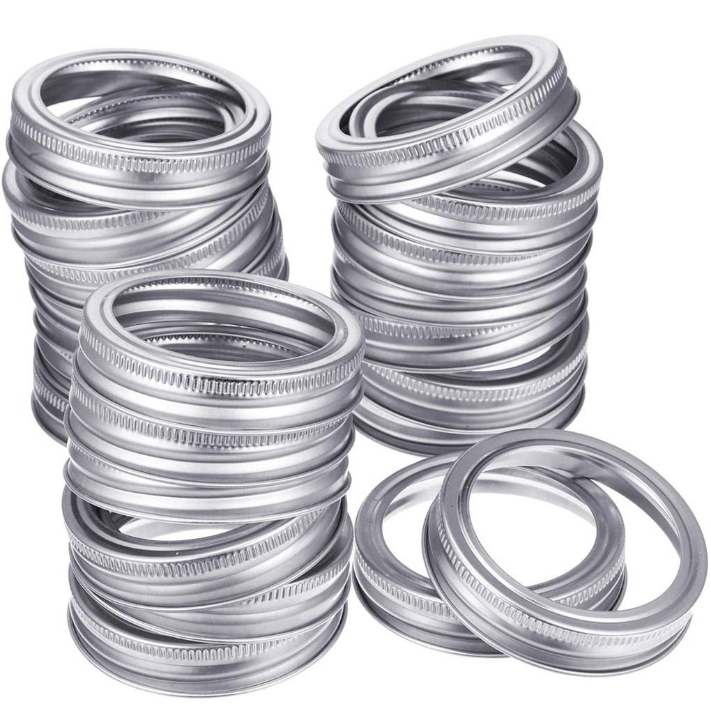 Mouth Covers Tinplate Split Type Good Sealing Performance Canning Lids Widely Used Classic Color Storing Spices Candie Biscuits