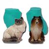 Cat Dog Chocolate Silicone Fondant Mold Cake Decorating DIY Car Aroma Soap Candle Making Polymer Clay Animal Plaster Resin Molds