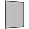 Moustiquaire fenêtre - Maison Exclusive - Cadre aluminium - Maille fibre de verre résistante UV - 80x100 cm