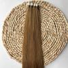 Human Tape In Hair Extensions Straight Human Hair 40pcs/Pack European Remy Straight Invisible Tape-Ins Adhesive Hair Extensions