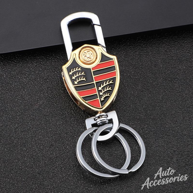 AAX1 Car Bottle Opener Keychain Corkscrew Keyring For Porsche Cayenne Panamera Macan 911 Taycan Boxster Cayman 918 Pajun Accessories