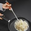 Дуршлаг для лапши из утолщенной нержавеющей стали с ручкой, предотвращающей ожоги
