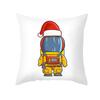 Christmas Pillow Case Cartoon Vent Mask Santa Claus Series Printed Sofa Cushion Pillow Case Home