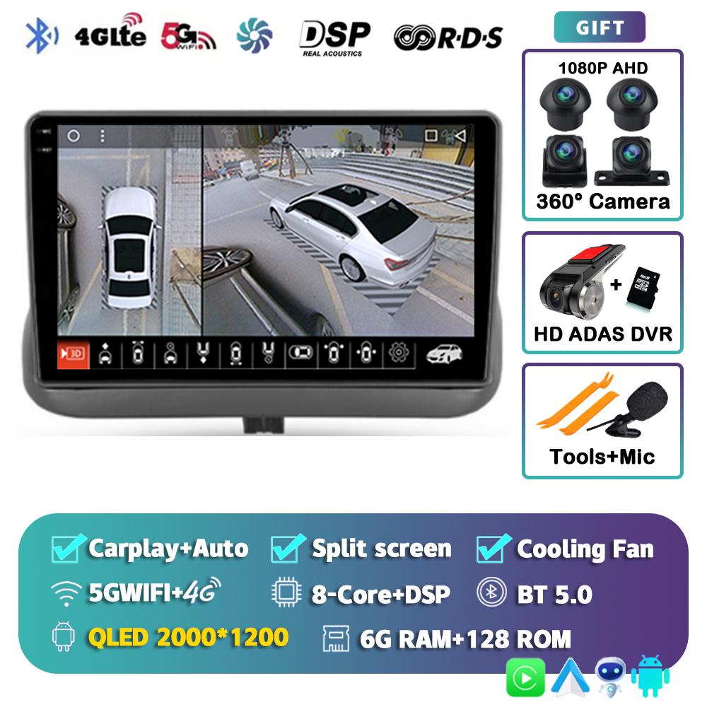 Android 14 Автомагнитола Carplay Для Toyota Corolla E110 VIII 1995-2002 4G+WIFI GPS Навигация Мультимедийный Видеоплеер Без 2din DVD