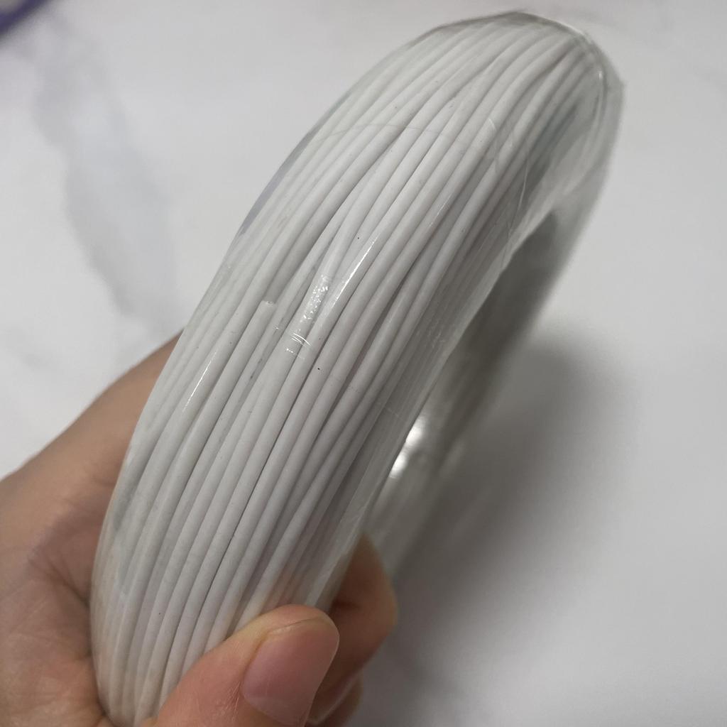 Silicone Rubber Spiral Heating Cable Winter Warm Supply Electric Blanket Incubator 50 Ohm/m Electric Warm Wire