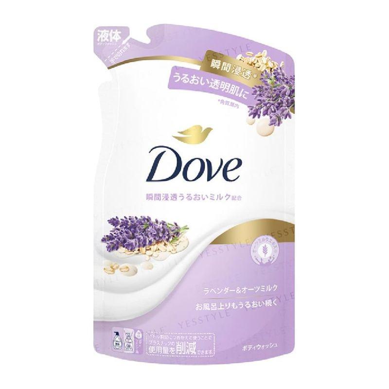Dove Япония - Гель для душа с лавандой и овсяным молоком