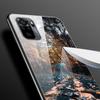 Закаленное Стекло Чехол Для Xiaomi Redmi Note10 Pro Чехол Стеклянная Задняя Крышка Для Xiaomi Redmi Note 10 10Pro Max Чехол Note10 5G Корпус