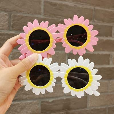 Солнцезащитные очки Sun Flower Daisy, забавные очки для пикника и фотосъемки, креативные декоративные очки, быстрая прямая поставка