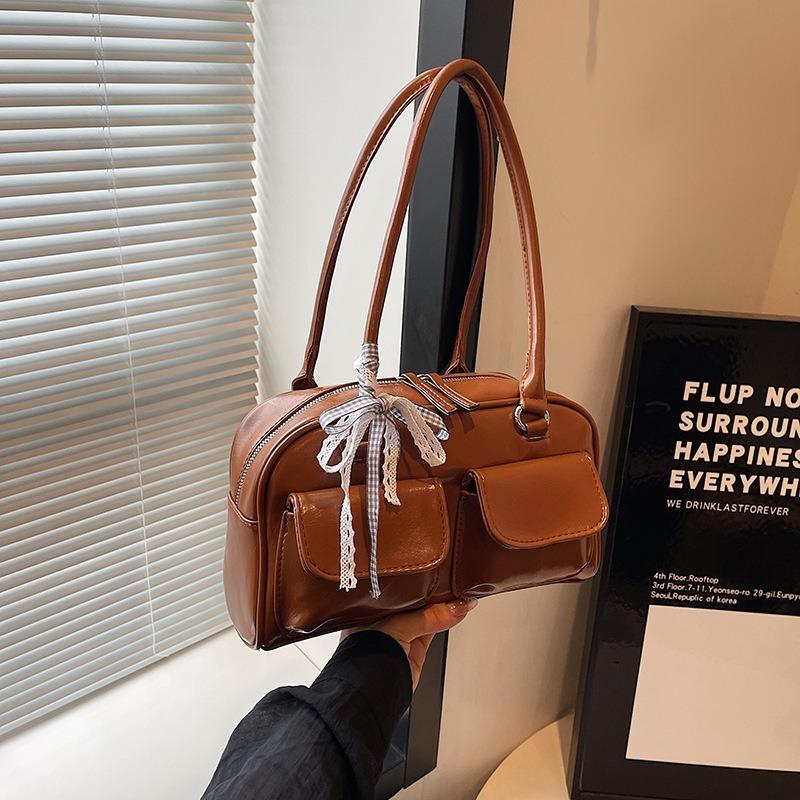 Сумка для боулинга Нишевая Бостонская Одноплечевая Сумка-тоут Подмышечная Сумка