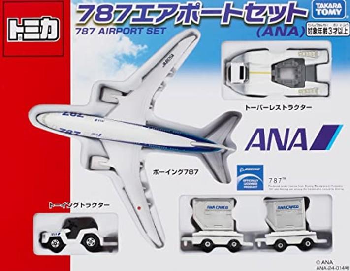 Takara Tomy Tomica Подарок 787 Аэропорт Набор ANA Мини-Автомобиль Игрушка для детей от 3 лет соответствует стандартам безопасности Сертификация знака ST TOMICA.